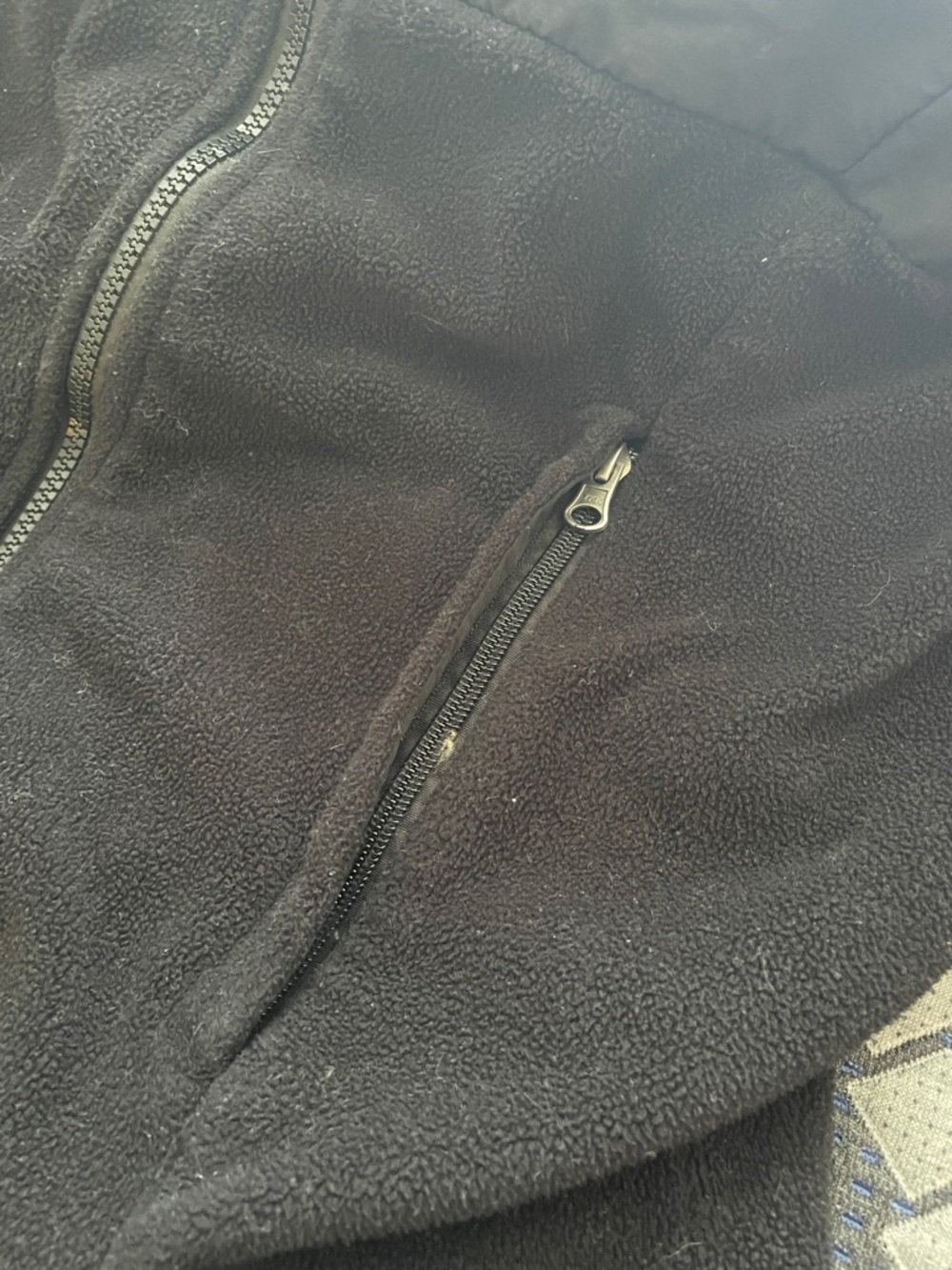 The North Face Black Jacket with Pink Logo Hooded Zip - Picture 5 of 5